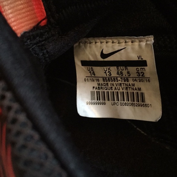 Nike VPR size 14 neon colors - Picture 3 of 5